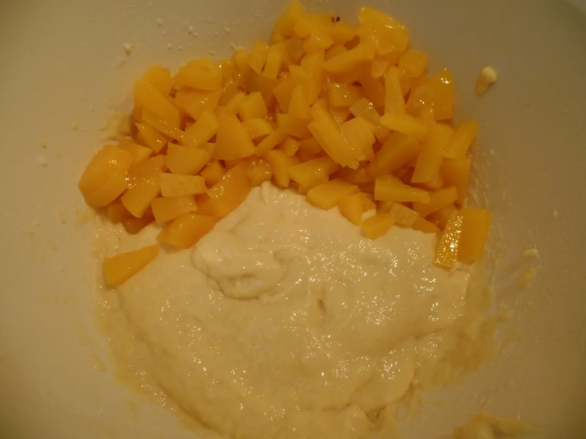 Rezept: Pfirsich-Muffins mit Streusel Bild Nr. 11899 Pfirsich-Muffins mit Streusel - Rezept - Bild Nr. 11899