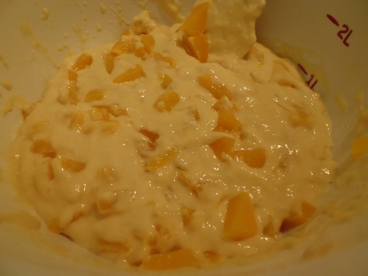 Rezept: Pfirsich-Muffins mit Streusel Bild Nr. 11900 Pfirsich-Muffins mit Streusel - Rezept - Bild Nr. 11900