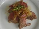 Chuleton a la brasa ( Rinderkotelett mit  Zwiebeln ) - Rezept