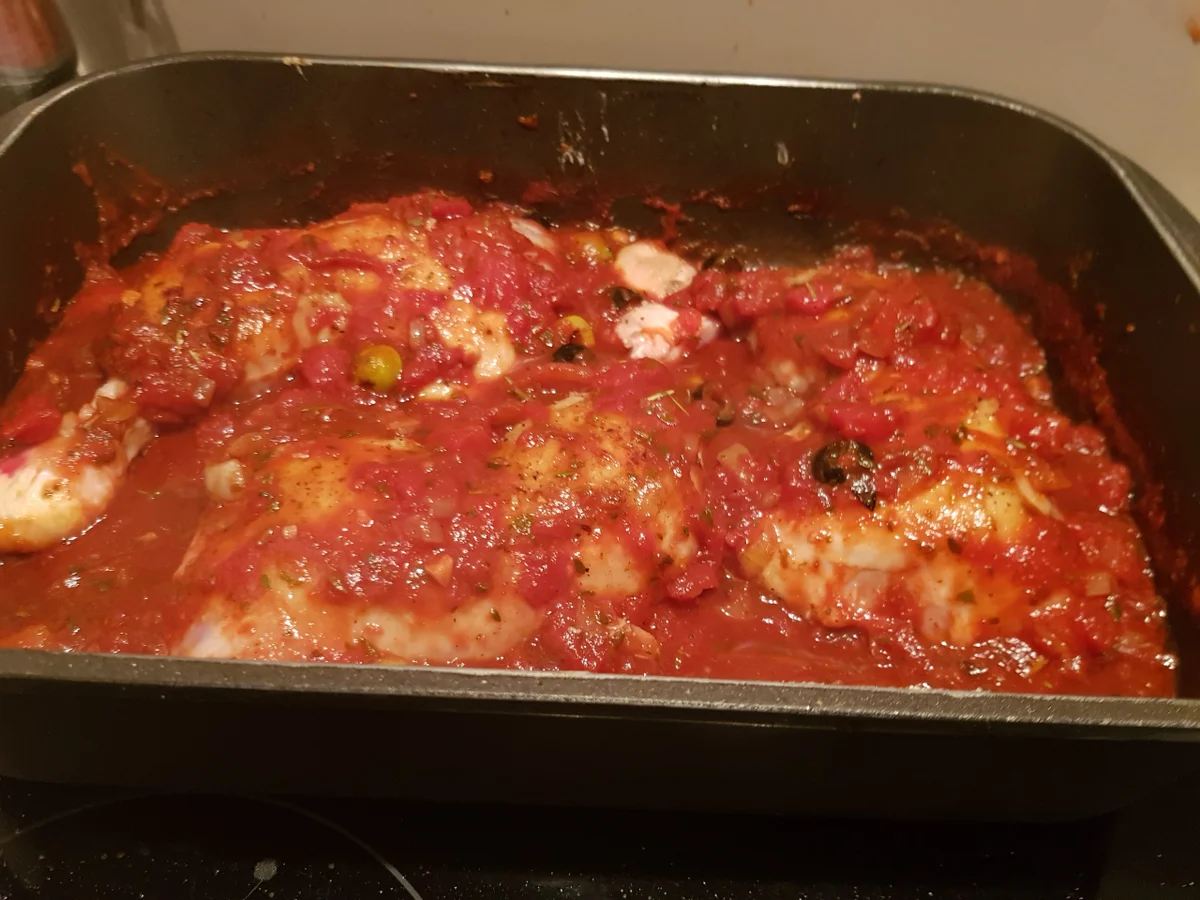 Pollo alla Pizzaiola - Rezept - Bild Nr. 5