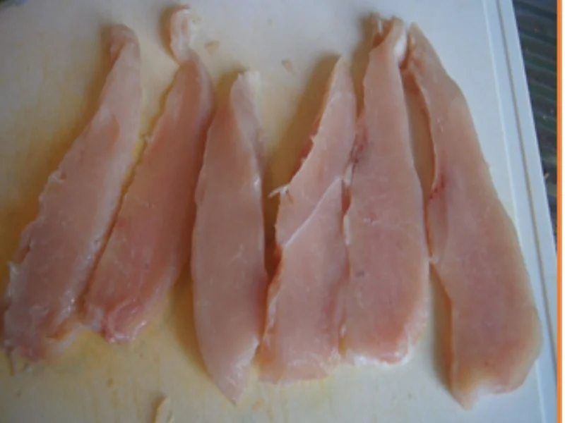 Möhrencremesuppe mit Hähnchenbrustfiletspießen - Rezept - Bild Nr. 12