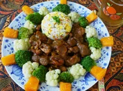 Würzige Hühnerstücke mit Broccoli und Blumenkohl - Rezept - Bild Nr. 2