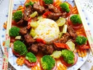 Süß-saures Rindfleisch mit Brokkoli - Rezept - Bild Nr. 2