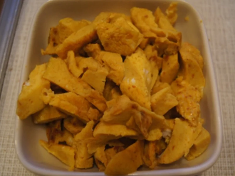 Suppe mit Leberknödeln, Gemüse, Eierstich und Suppennudeln - Rezept - Bild Nr. 11