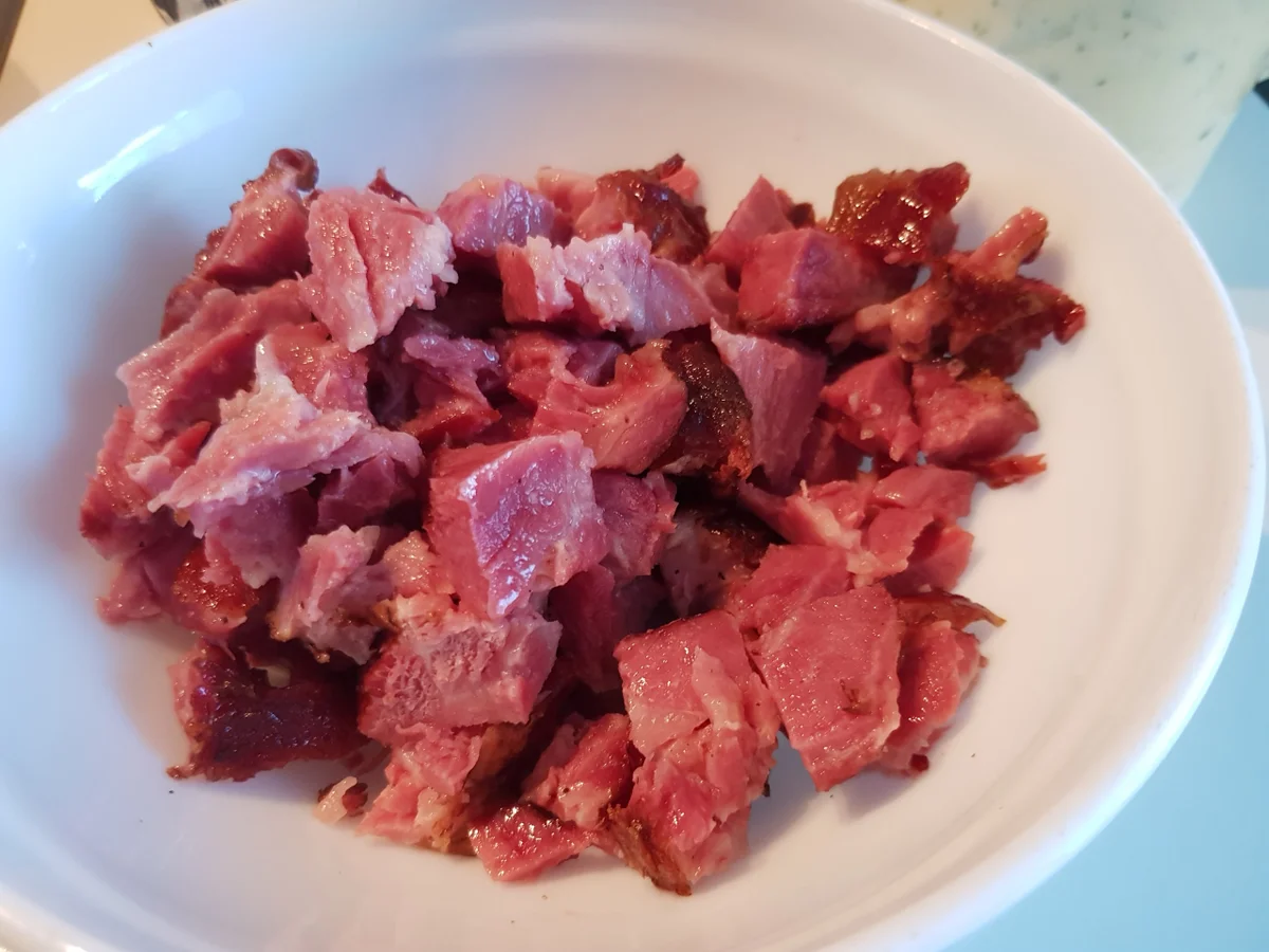 Rezept: Grüne-Bohnen-Auflauf mit Kasseler Bild Nr. 7 Grüne-Bohnen-Auflauf mit Kasseler - Rezept - Bild Nr. 7