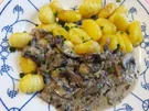 Rahm-Champignons mit Gnocchi - Rezept - Bild Nr. 2