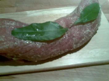 Schweinefilet in Chianti-Cremefraiche-Sauce mit Pfifferlingen - Rezept