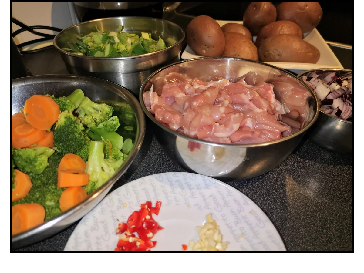 BiNe` S KARTOFFEL - HÄHNCHENAUFLAUF - Rezept - Bild Nr. 2