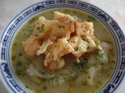 Zwiebelsuppe mit Käse-Croûtons - Rezept - Bild Nr. 11911