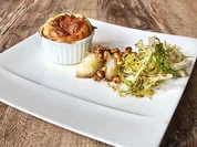 Käsesoufflée mit Walnuss und Birne (Luca Hänni) - Rezept - Bild Nr. 2