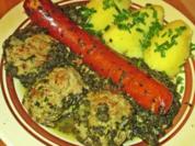 Grünkohlpfanne mit Klopsen - Rezept - Bild Nr. 2