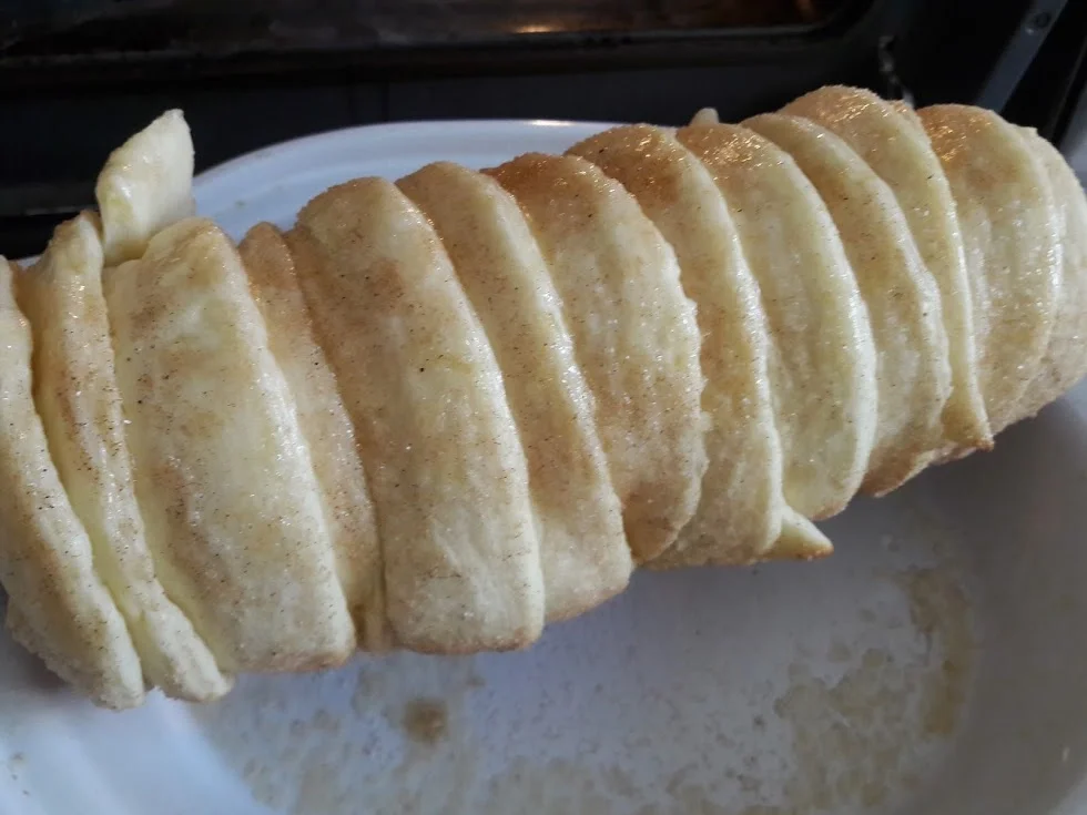 Baumstriezel mit Zimt und Zucker - Rezept - Bild Nr. 13