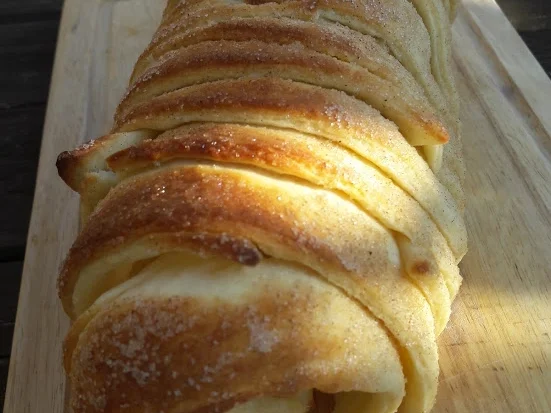 Baumstriezel mit Zimt und Zucker - Rezept - Bild Nr. 15