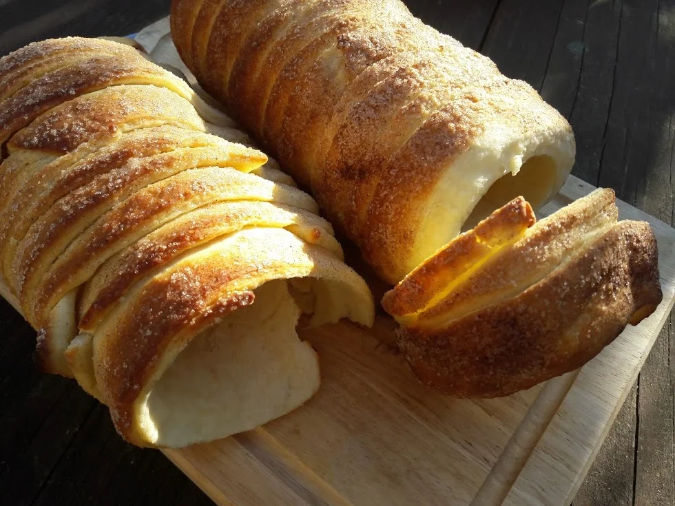 Baumstriezel mit Zimt und Zucker - Rezept - Bild Nr. 18