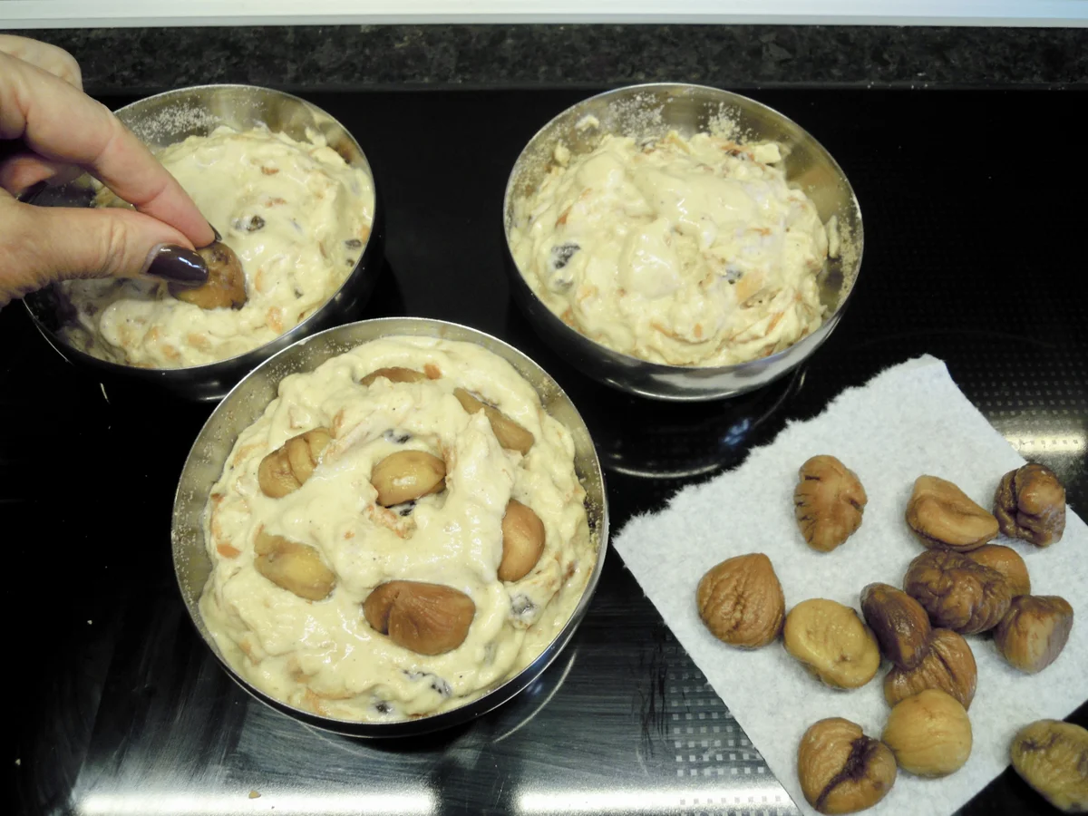 Maroni Scheiterhaufen in Eierlikörsauce - Rezept - Bild Nr. 13