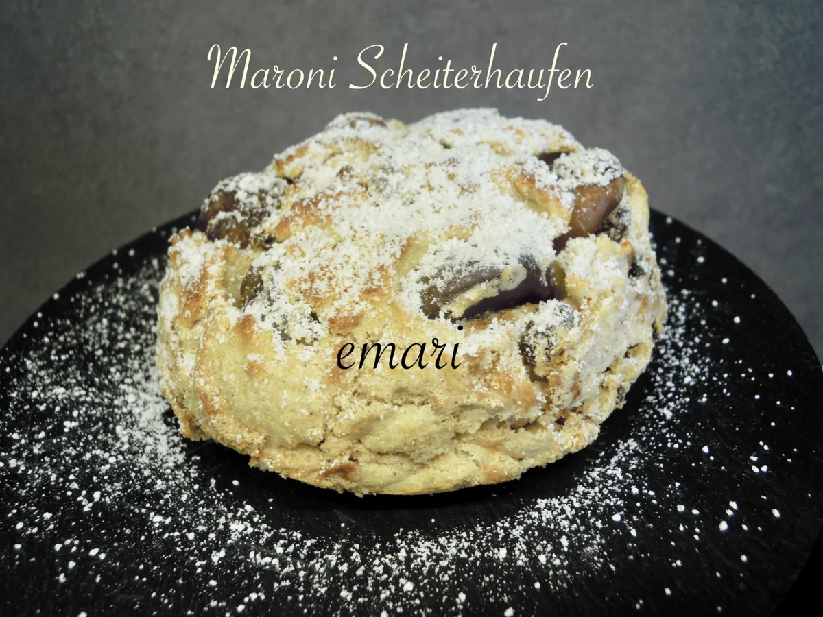 Maroni Scheiterhaufen in Eierlikörsauce - Rezept - Bild Nr. 14