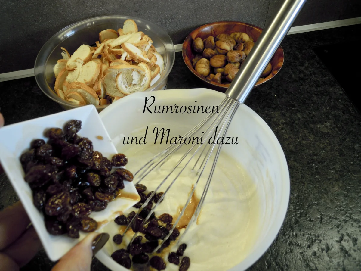 Maroni Scheiterhaufen in Eierlikörsauce - Rezept - Bild Nr. 20