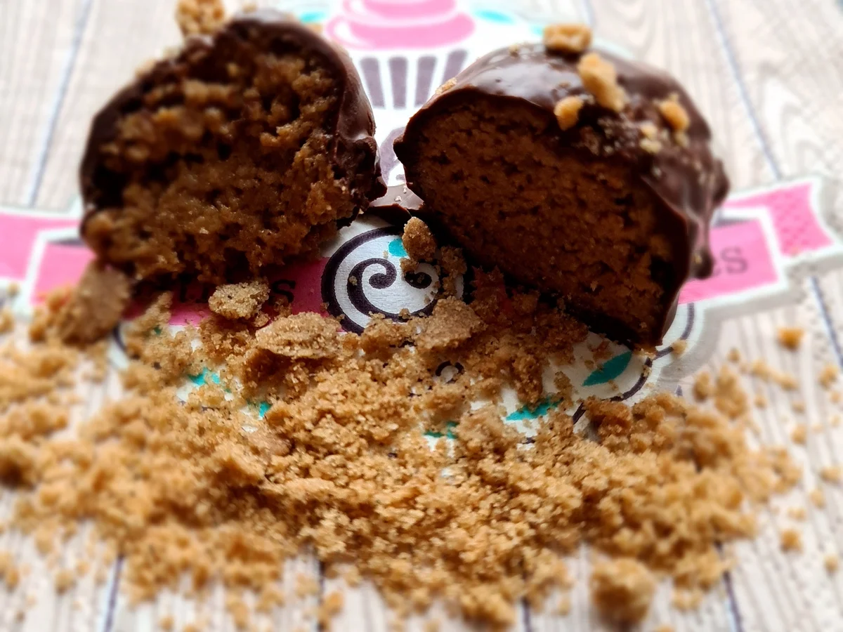 Erdnussbutter Spekulatius Kugeln - Rezept - Bild Nr. 3