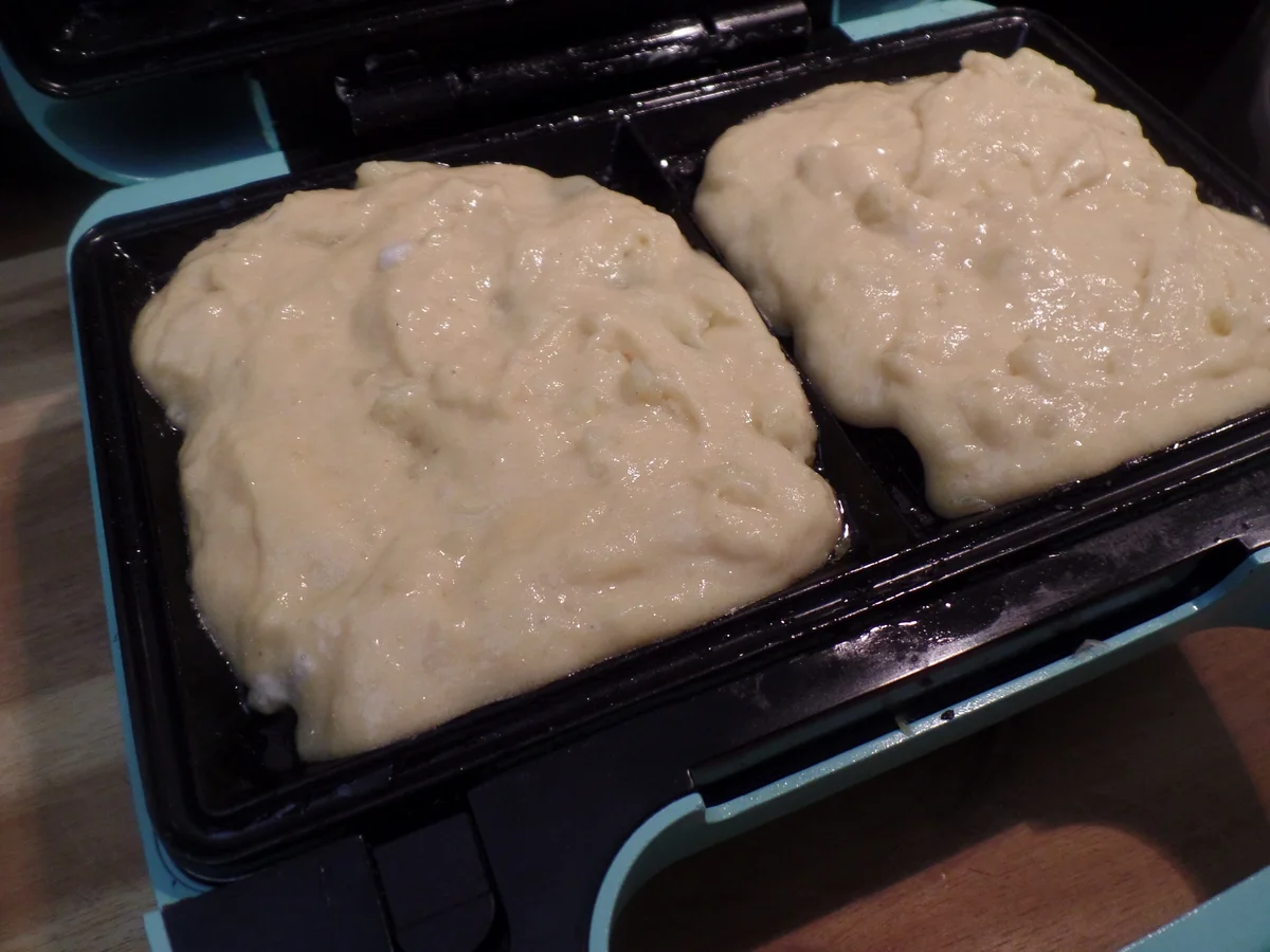 Rezept: Kartoffelwaffeln mit Lachs Bild Nr. 11928 Kartoffelwaffeln mit Lachs - Rezept - Bild Nr. 11928