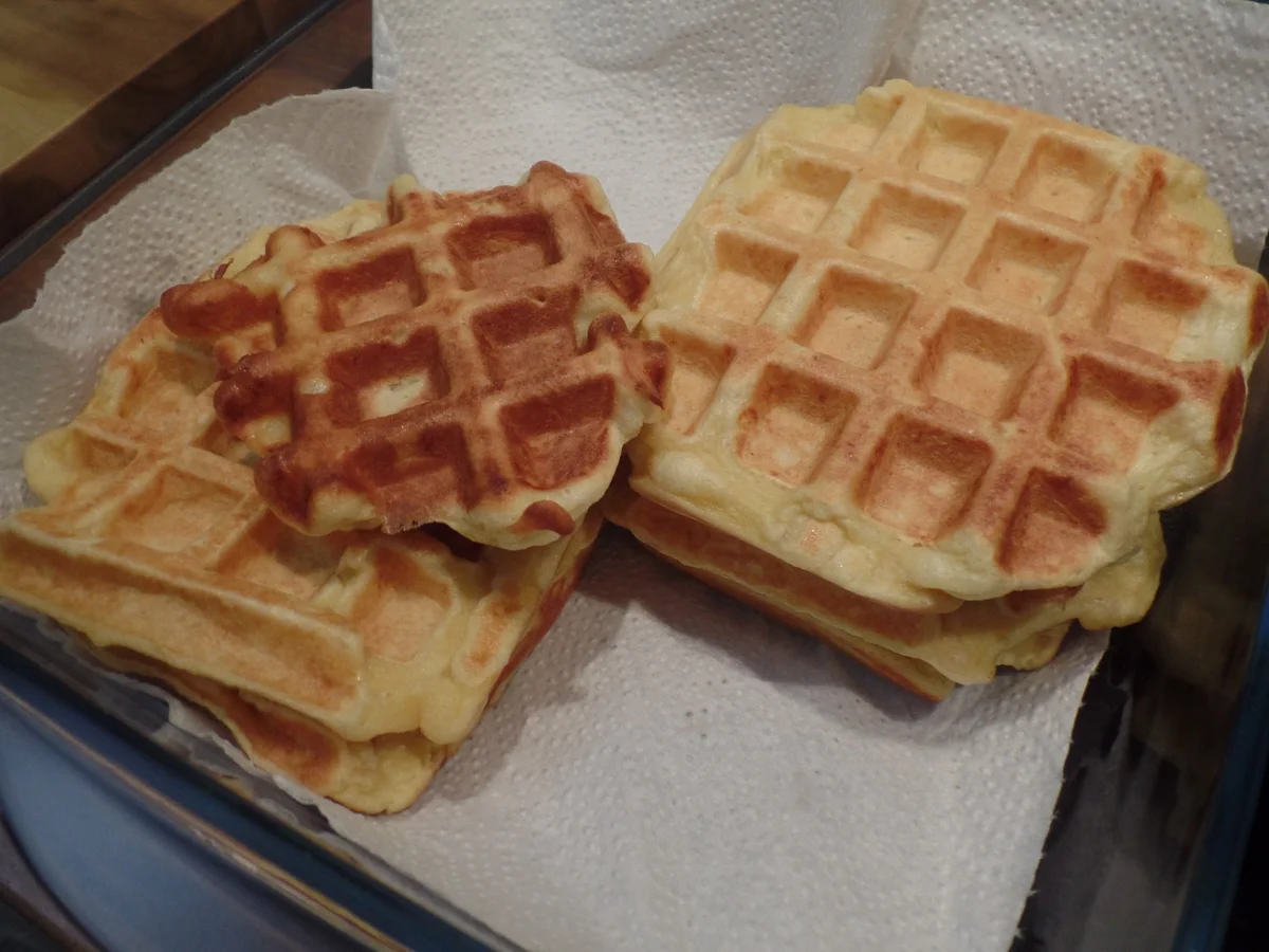 Rezept: Kartoffelwaffeln mit Lachs Bild Nr. 11931 Kartoffelwaffeln mit Lachs - Rezept - Bild Nr. 11931