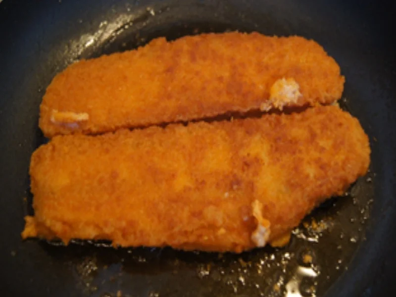 Alaska Seelachsfilet mit Selleriestampf und gerösteten Paprika - Rezept - Bild Nr. 6