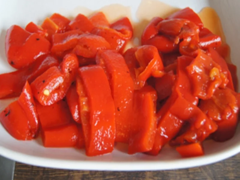 Alaska Seelachsfilet mit Selleriestampf und gerösteten Paprika - Rezept - Bild Nr. 18