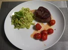 Sous-vide gegartes Rinderfilet an Pesto-Tagliatelle - Rezept - Bild Nr. 2