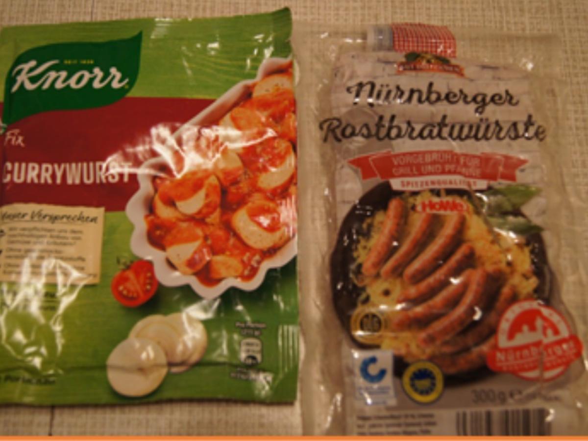 Blitz-Currywurst mit Nürnberger Rostbratwürsten - Rezept - Bild Nr. 5