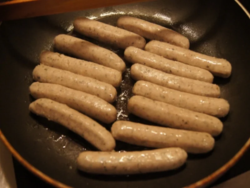 Blitz-Currywurst mit Nürnberger Rostbratwürsten - Rezept - Bild Nr. 7