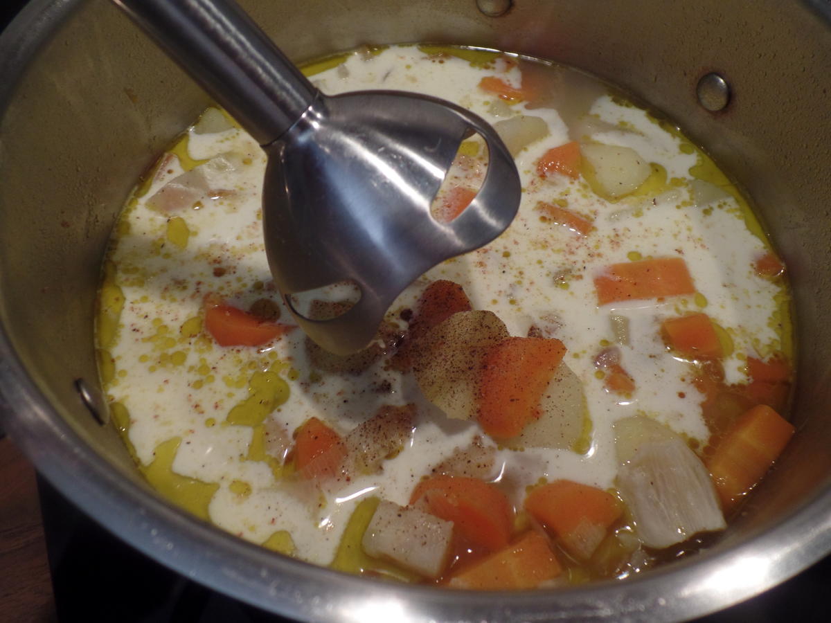 Cremige Gemüsesuppe - Rezept mit Bild - kochbar.de