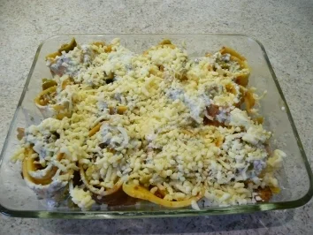 Pfannkuchen-Hack-Röllchen - Rezept