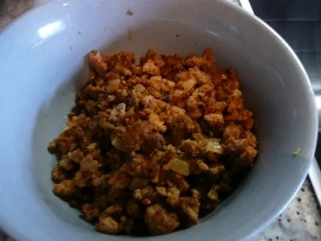 Pfannkuchen-Hack-Röllchen - Rezept