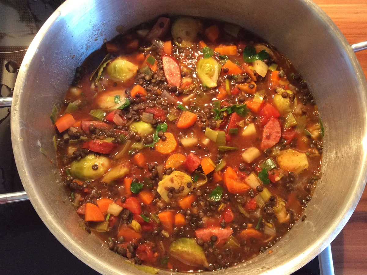 Bunter Linsentopf - Rezept - Bild Nr. 2
