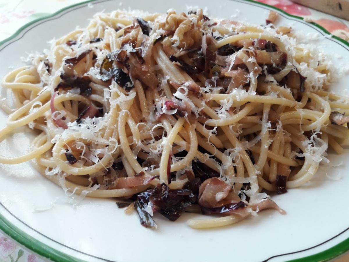 Spaghetti mit Radicchio - Rezept - Bild Nr. 3
