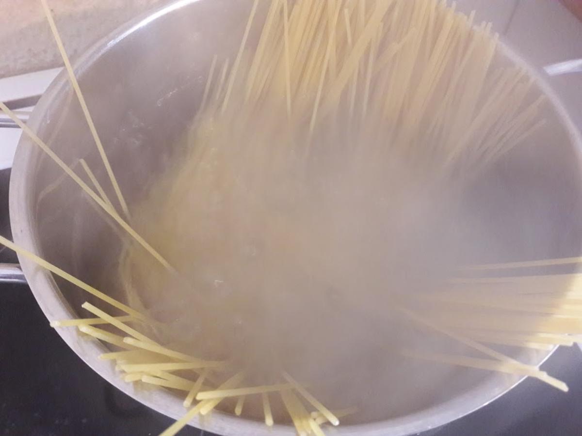 Spaghetti mit Radicchio - Rezept - Bild Nr. 11