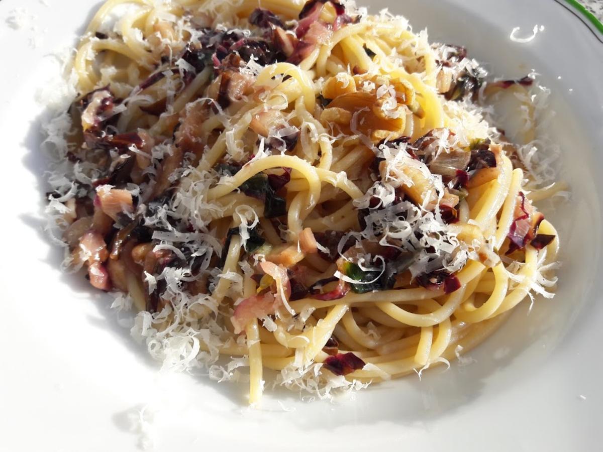 Spaghetti mit Radicchio - Rezept - Bild Nr. 14