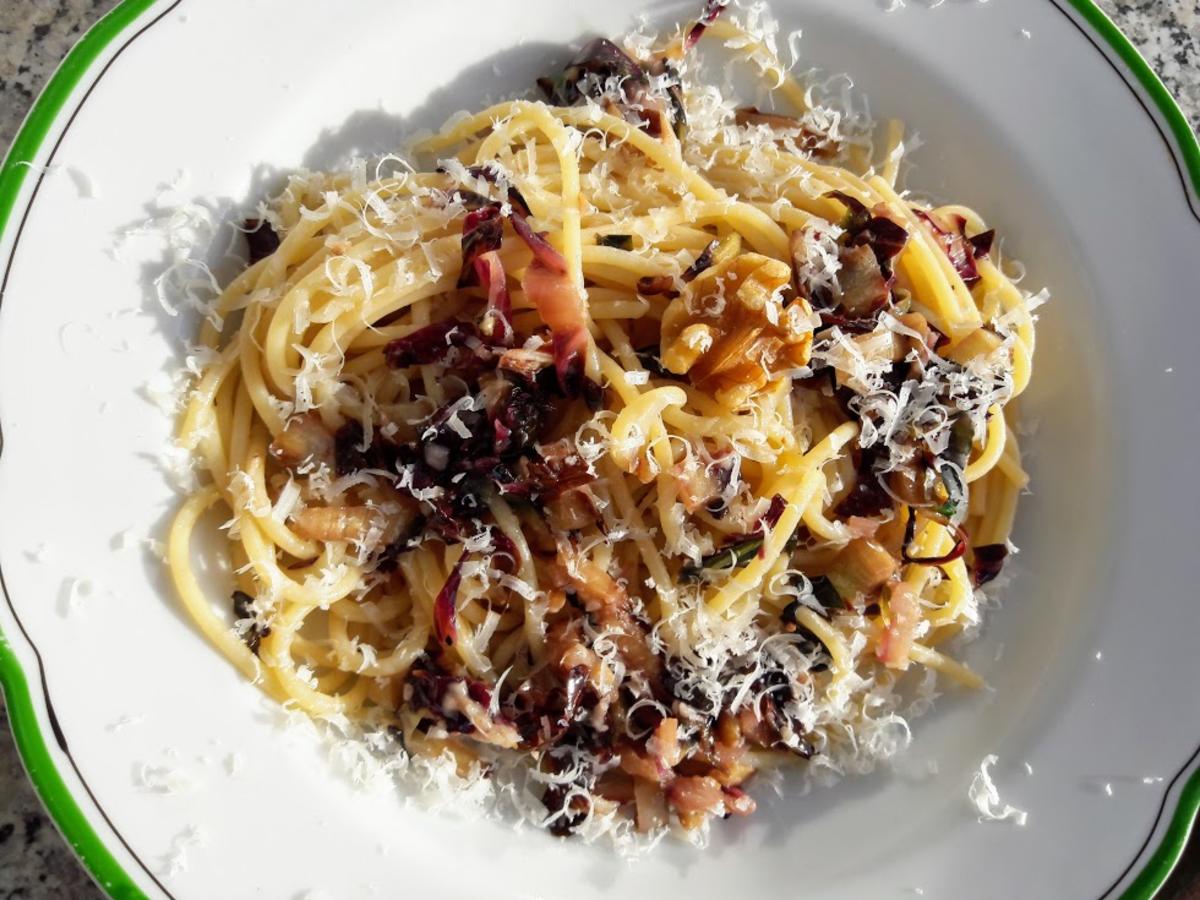 Spaghetti mit Radicchio - Rezept - Bild Nr. 16