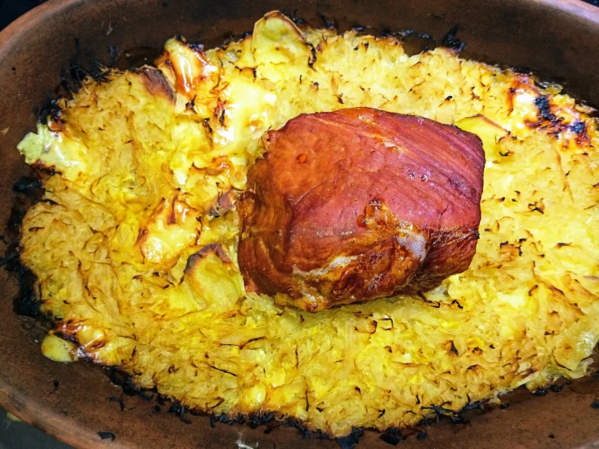 Sauerkrautauflauf aus dem Römertopf - Rezept - Bild Nr. 5