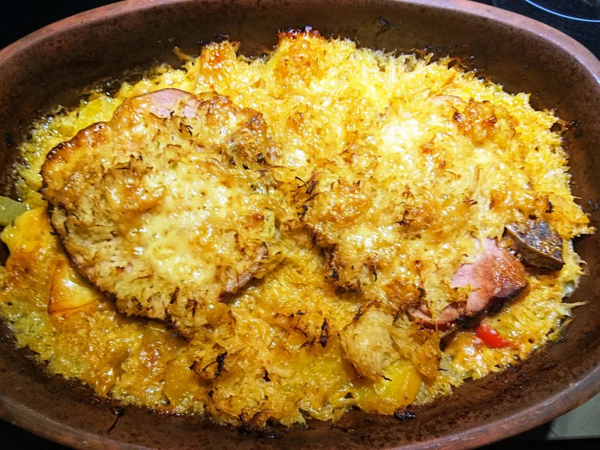 Sauerkrautauflauf aus dem Römertopf - Rezept - Bild Nr. 10