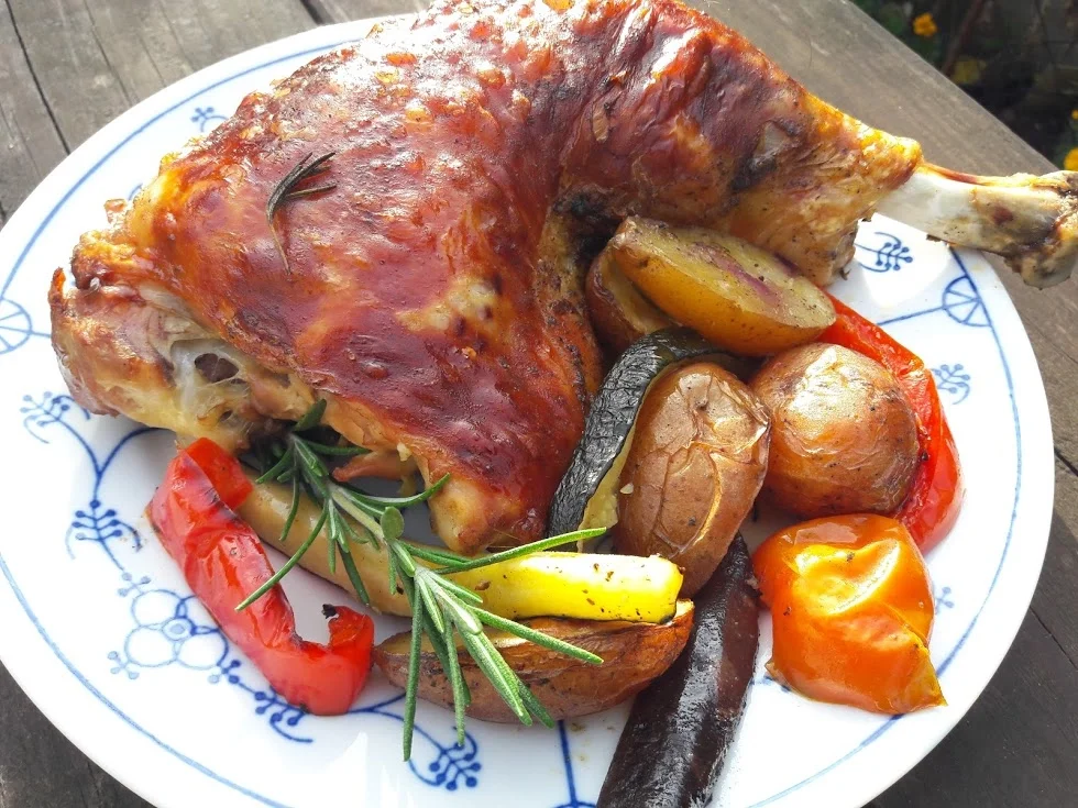 Hähnchen auf Gemüsebett - Rezept - Bild Nr. 16