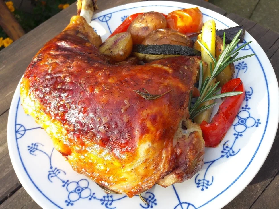 Hähnchen auf Gemüsebett - Rezept - Bild Nr. 17