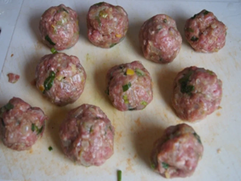 Reissuppe mit Hackfleischbällchen - Rezept - Bild Nr. 12