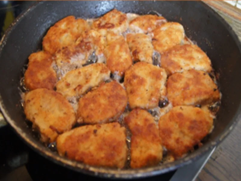 Schweinefiletschnitzelchen mit gebratenen Steinpilzen und Möhren-Kartoffel-Stampf - Rezept - Bild Nr. 20