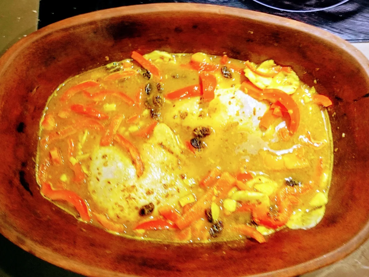Hähnchencurry aus dem Römertopf - Rezept - Bild Nr. 7