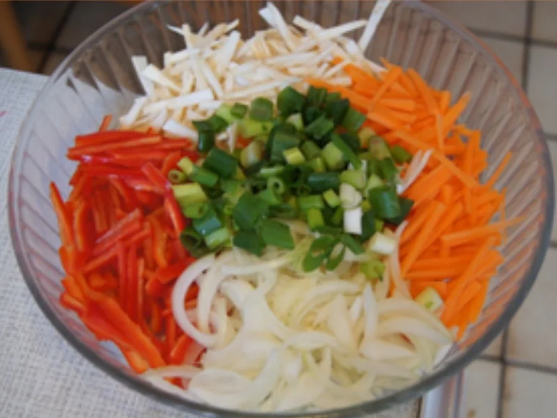 Rindfleisch-Gemüse-Nudel-Wok - Rezept - Bild Nr. 9