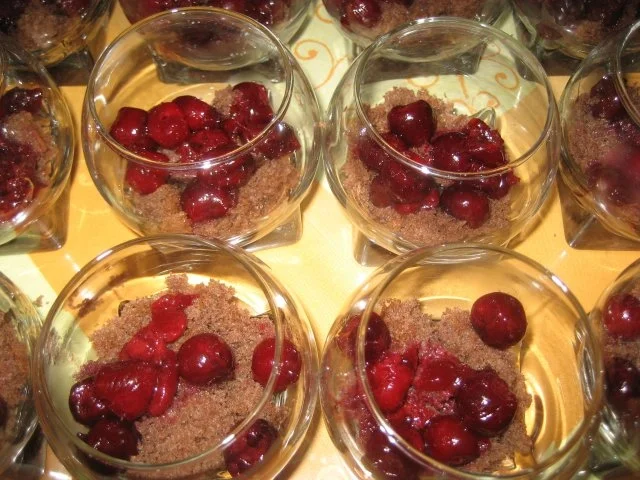 Kirschbecher - Rezept