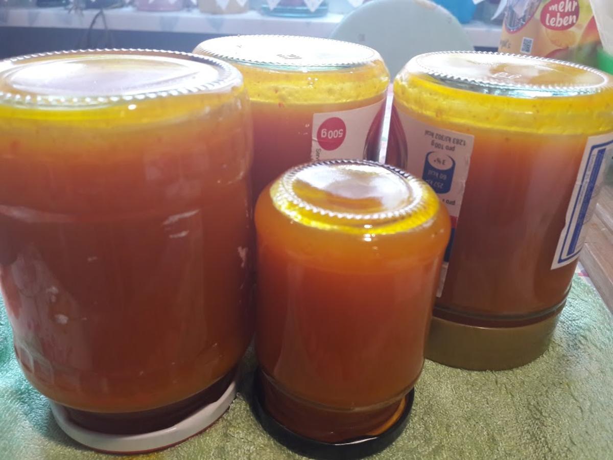 Kürbis Apfel Marmelade - einfach - von loewe_bs