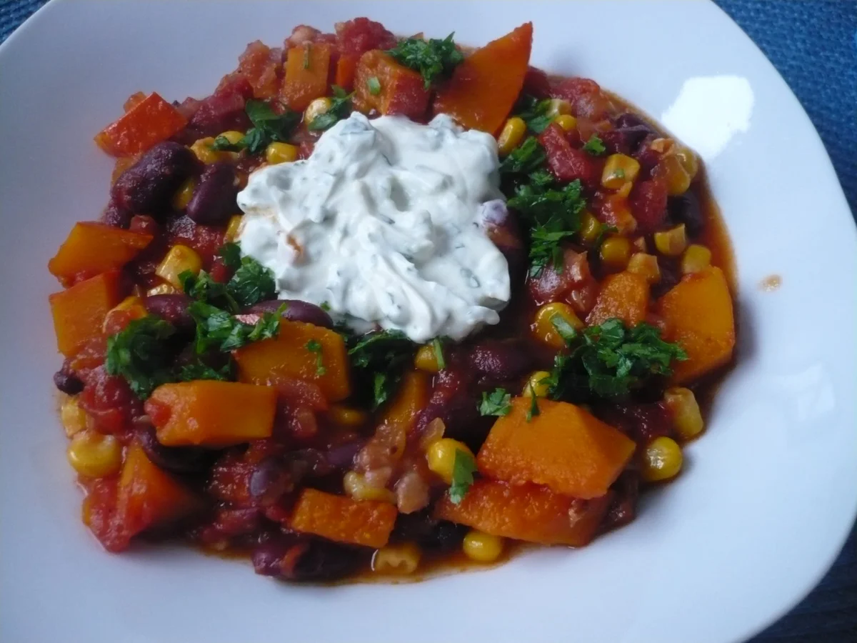 Rezept: Chili con Kürbis Bild Nr. 2 Chili con Kürbis - Rezept - Bild Nr. 2