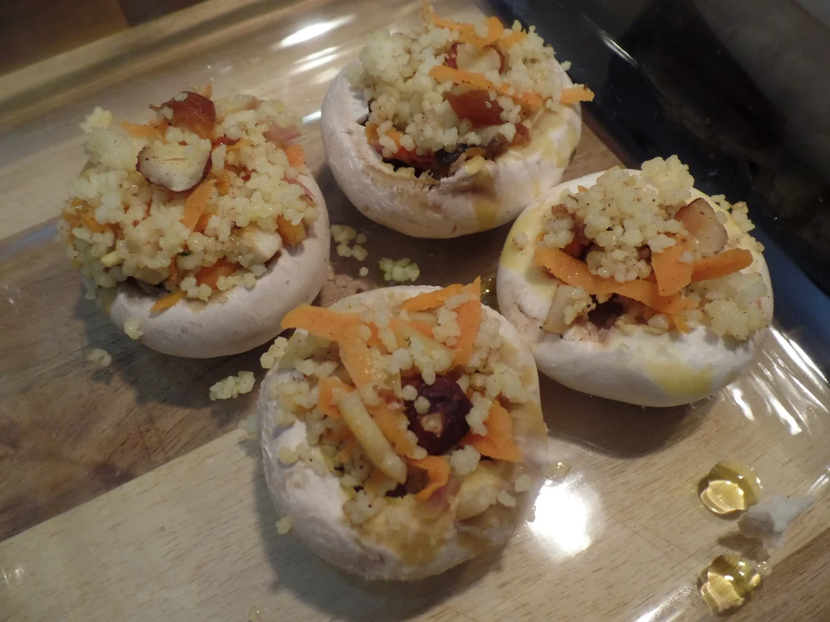 Gefüllte Champignons Oriental - Rezept - Bild Nr. 12003
