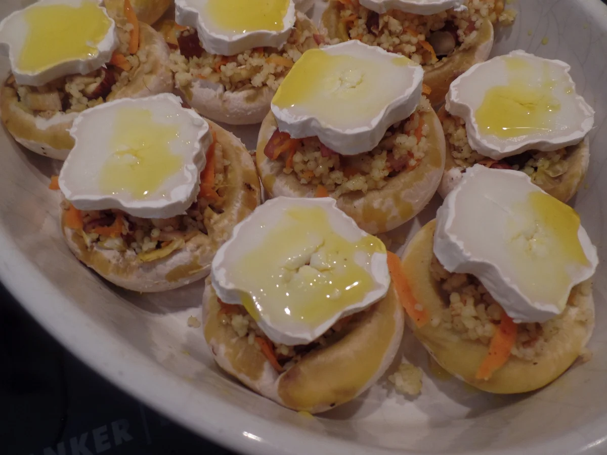 Gefüllte Champignons Oriental - Rezept - Bild Nr. 12004